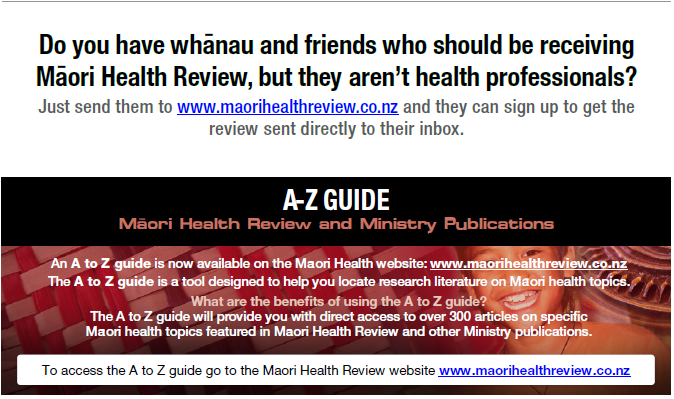 https://www.maorihealthreview.co.nz